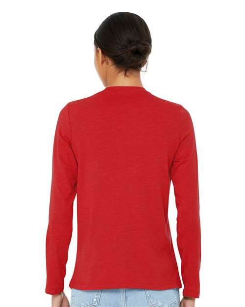 BELLA + CANVAS 6500 Red — on model back