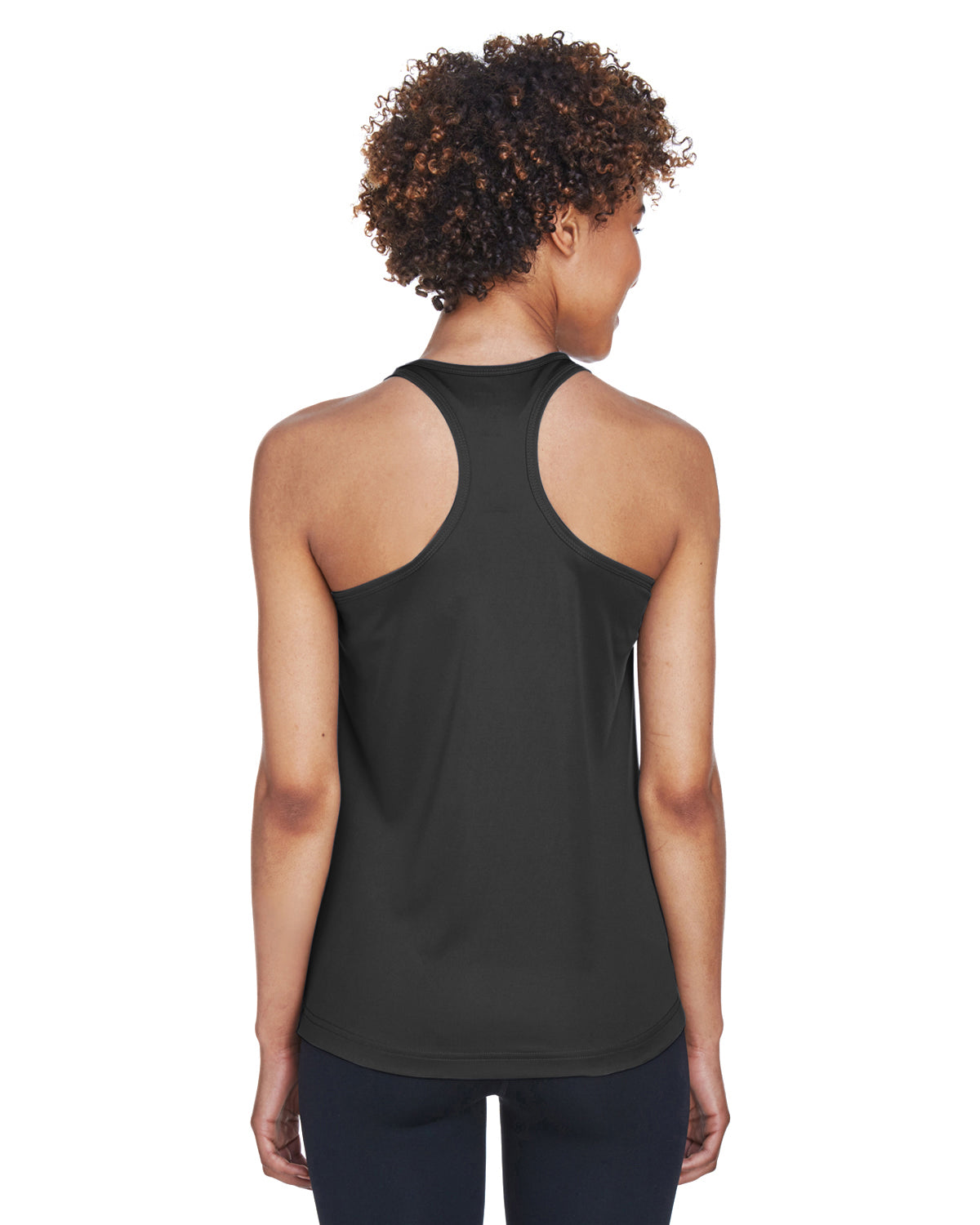 Women's Zone Performance Racerback Tank - Black