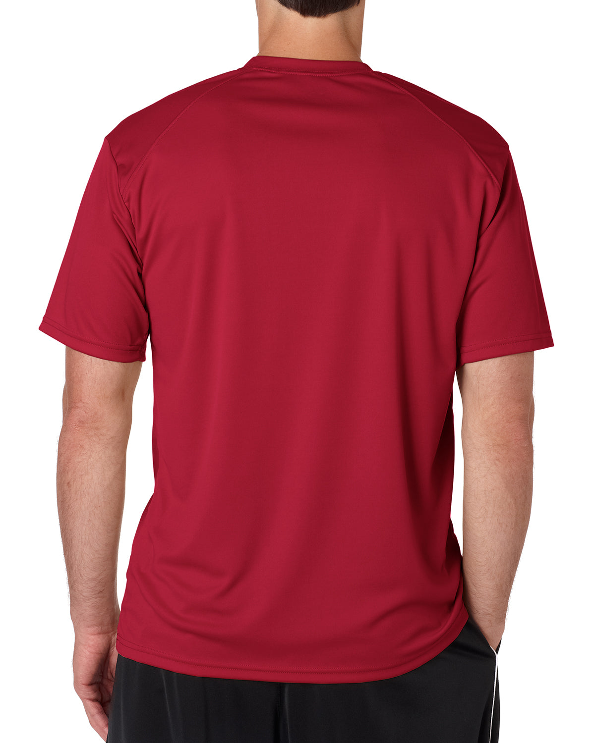 B-Core Sport Shoulders T-Shirt - Cardinal Red