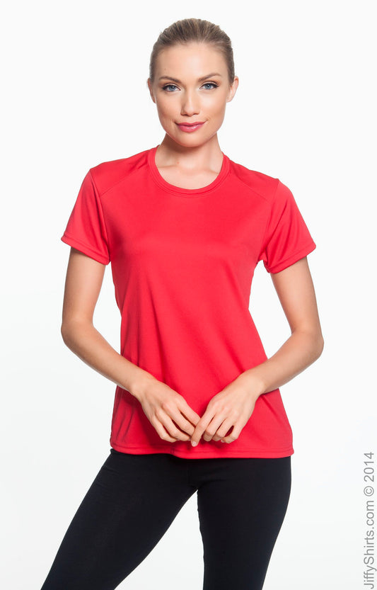 Women's Cooling Performance T-Shirt - Scarlet