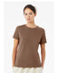 Bella + Canvas B6400 - Women's Relaxed Jersey Short-Sleeve T-Shirt - Vintage Brown