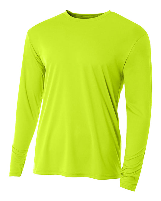 Men's Cooling Performance Long Sleeve T-Shirt - Lime
