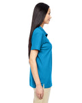 Women's Performance® Double Piqué Polo - Sapphire