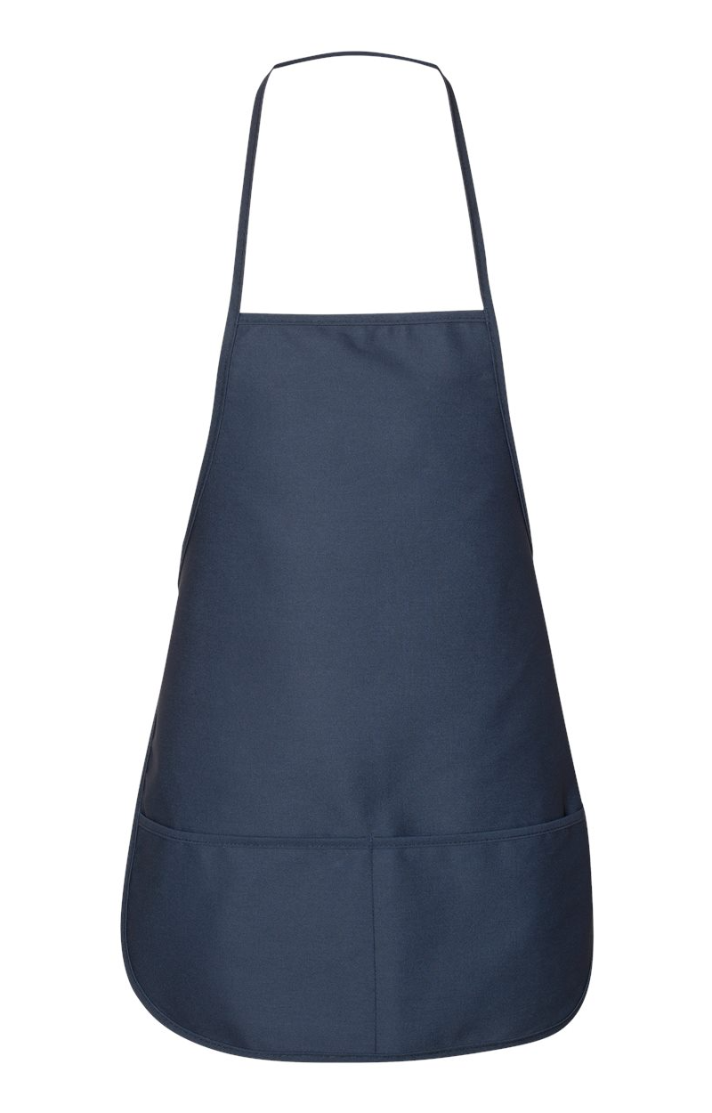 Poly/Cotton Twill Apron - Navy