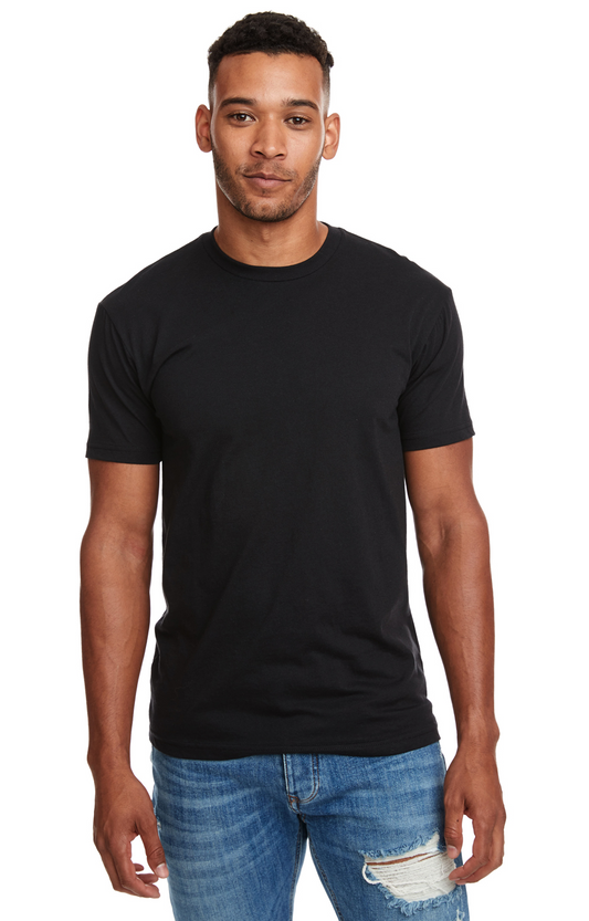 Unisex CVC Crewneck T-Shirt - Black