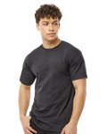 Unisex Heavyweight Tee - Heather Graphite
