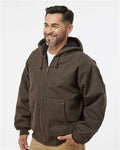 DRI DUCK 5020 Tobacco — on model side