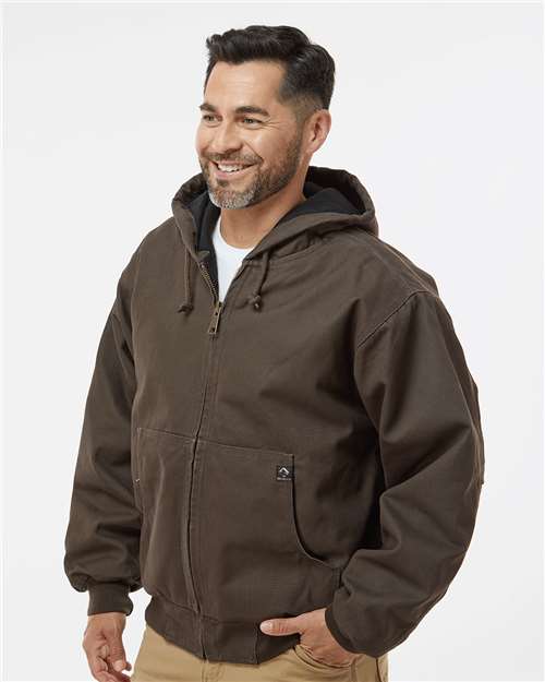 DRI DUCK 5020 Tobacco — on model side