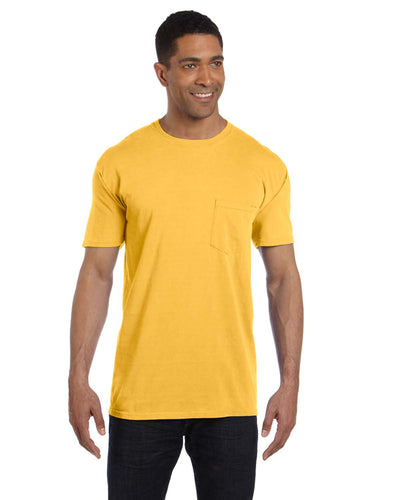 Unisex Heavyweight RS Pocket T-Shirt - Citrus