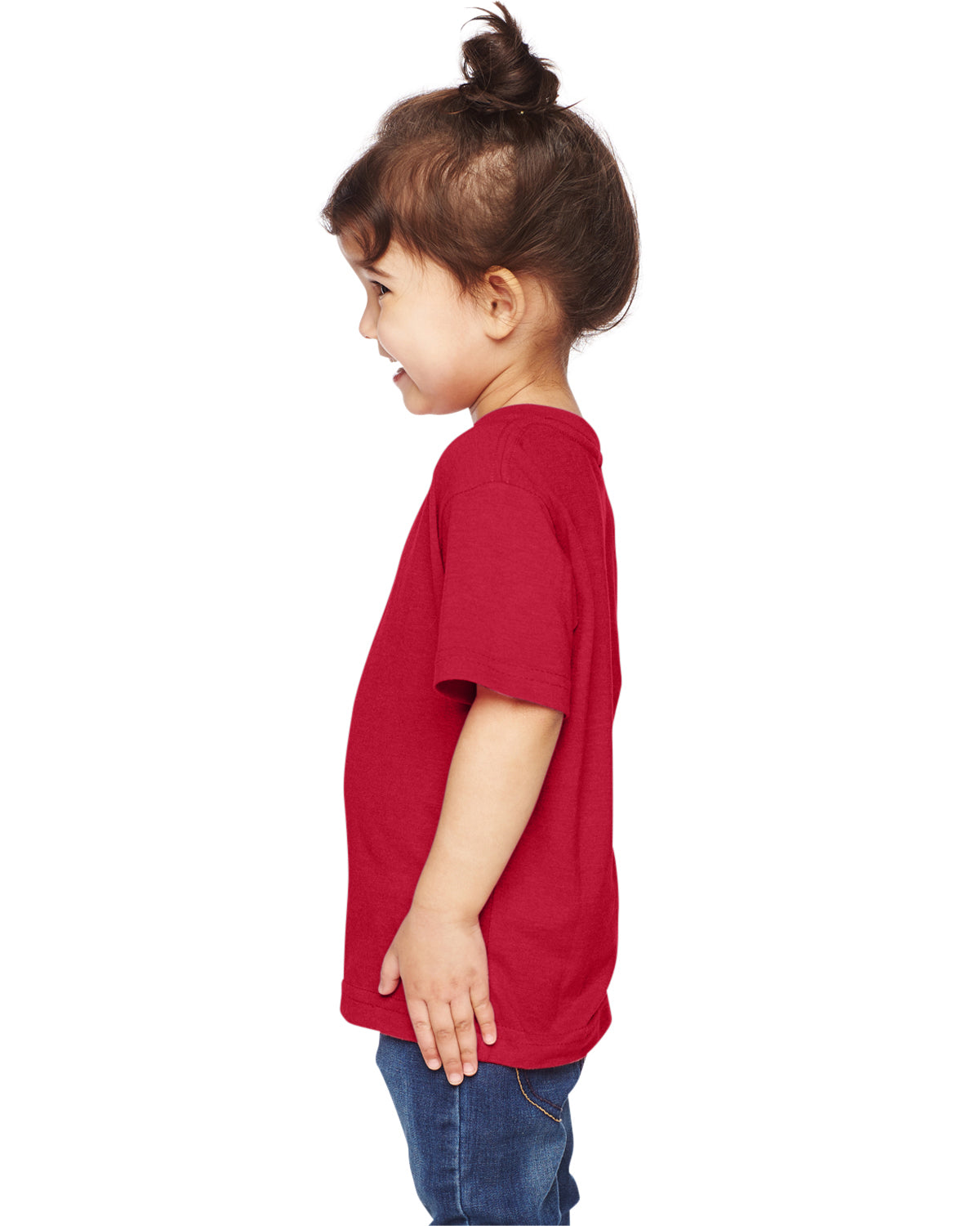 Toddler Fine Jersey T-Shirt - Vintage Red