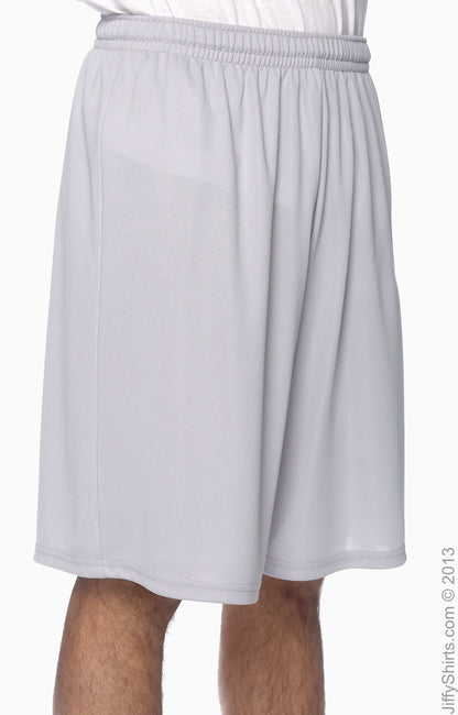 Unisex Training Short - Silver Gray