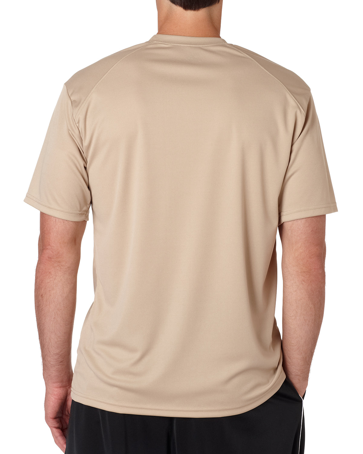 B-Core Sport Shoulders T-Shirt - Sand