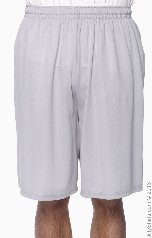 Unisex Training Short - Silver Gray