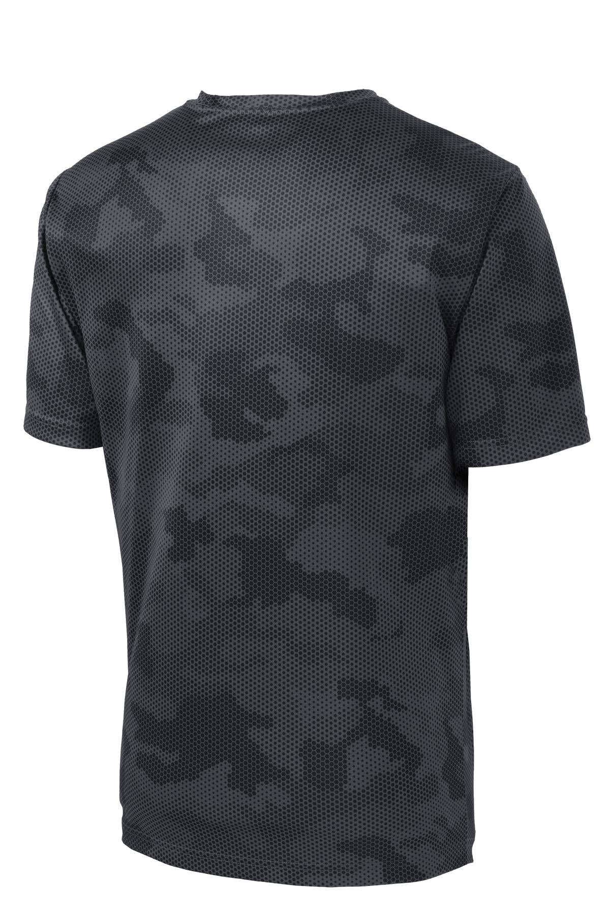 Youth CamoHex Tee - Iron Gray