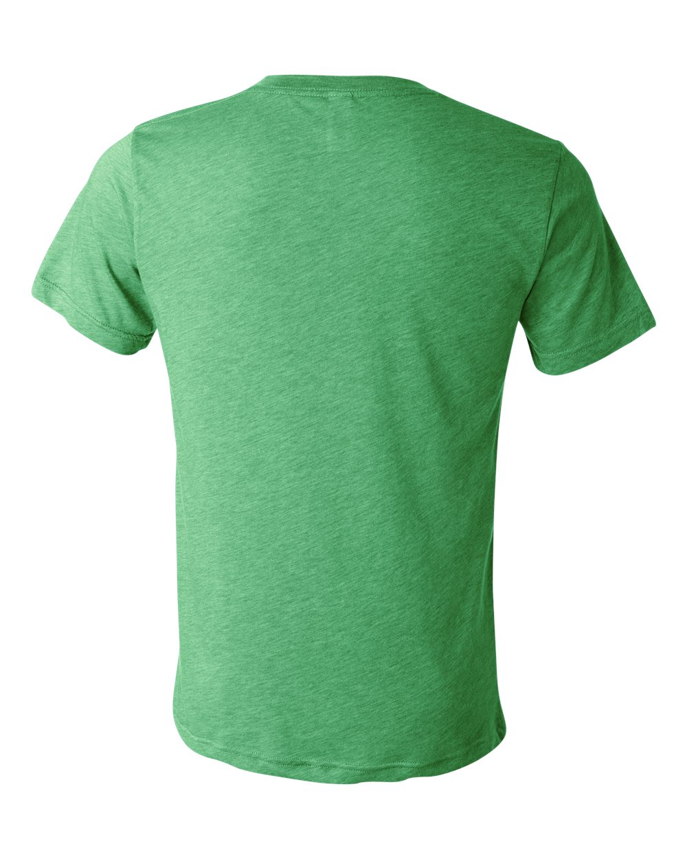Unisex Triblend V-Neck T-Shirt - Green Triblend