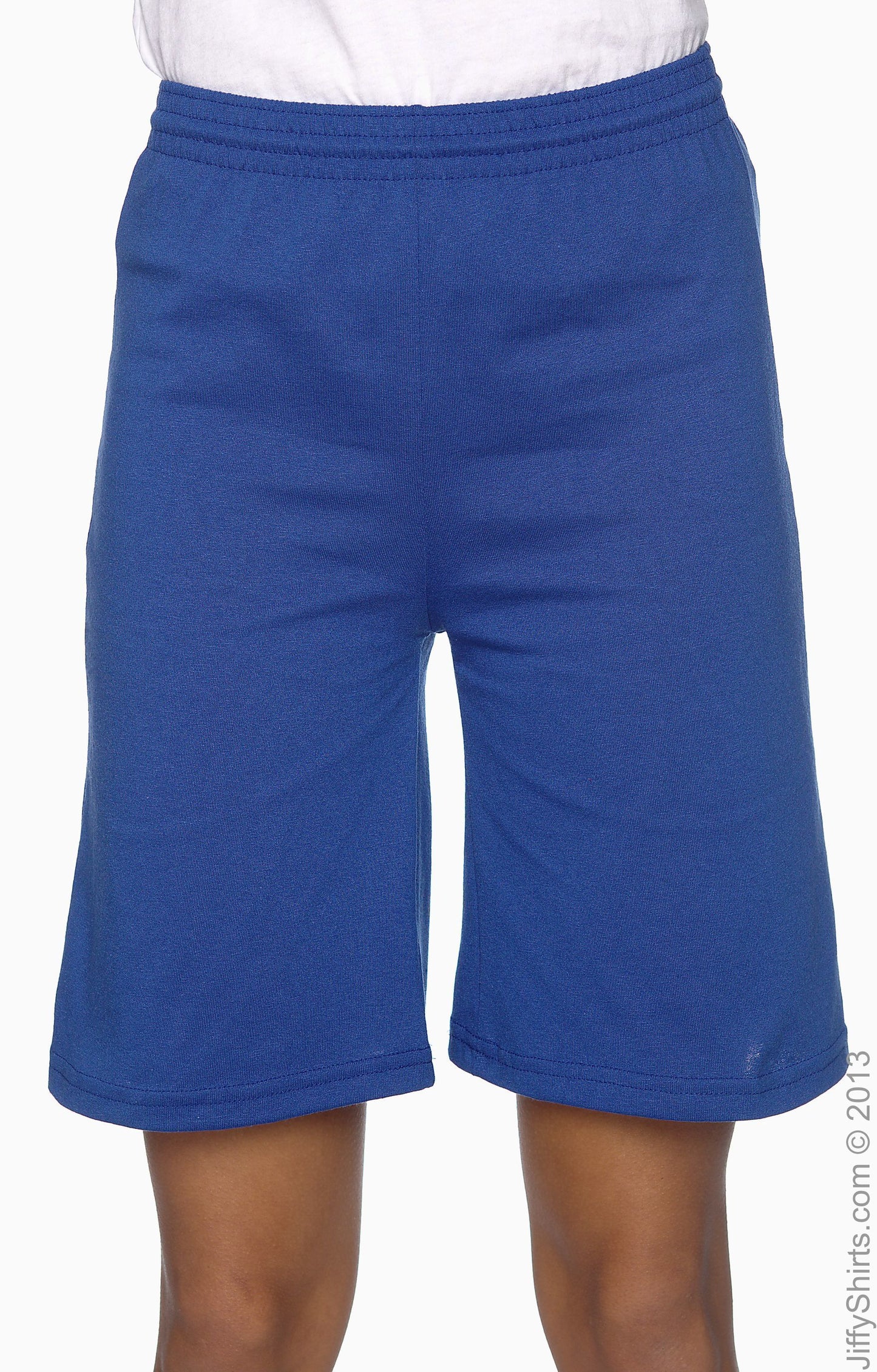 Unisex Longer-Length Jersey Short - Royal