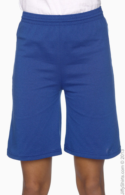 Unisex Longer-Length Jersey Short - Royal