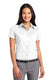 Port Authority L508 - Women's Short Sleeve Easy Care Shirt - White / Light Stone