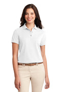 Women's Silk Touch Polo - White