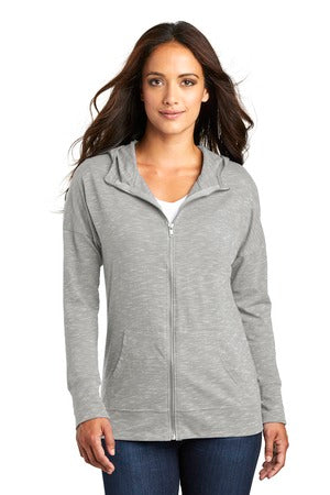 Women's Medal Full-Zip Hoodie - Light Gray