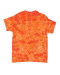 Crystal Tie Dye T-Shirt - Orange