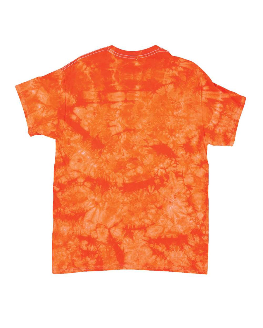 Crystal Tie Dye T-Shirt - Orange