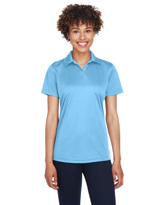 Women's Cool & Dry Sport Performance Interlock Polo - Columbia Blue