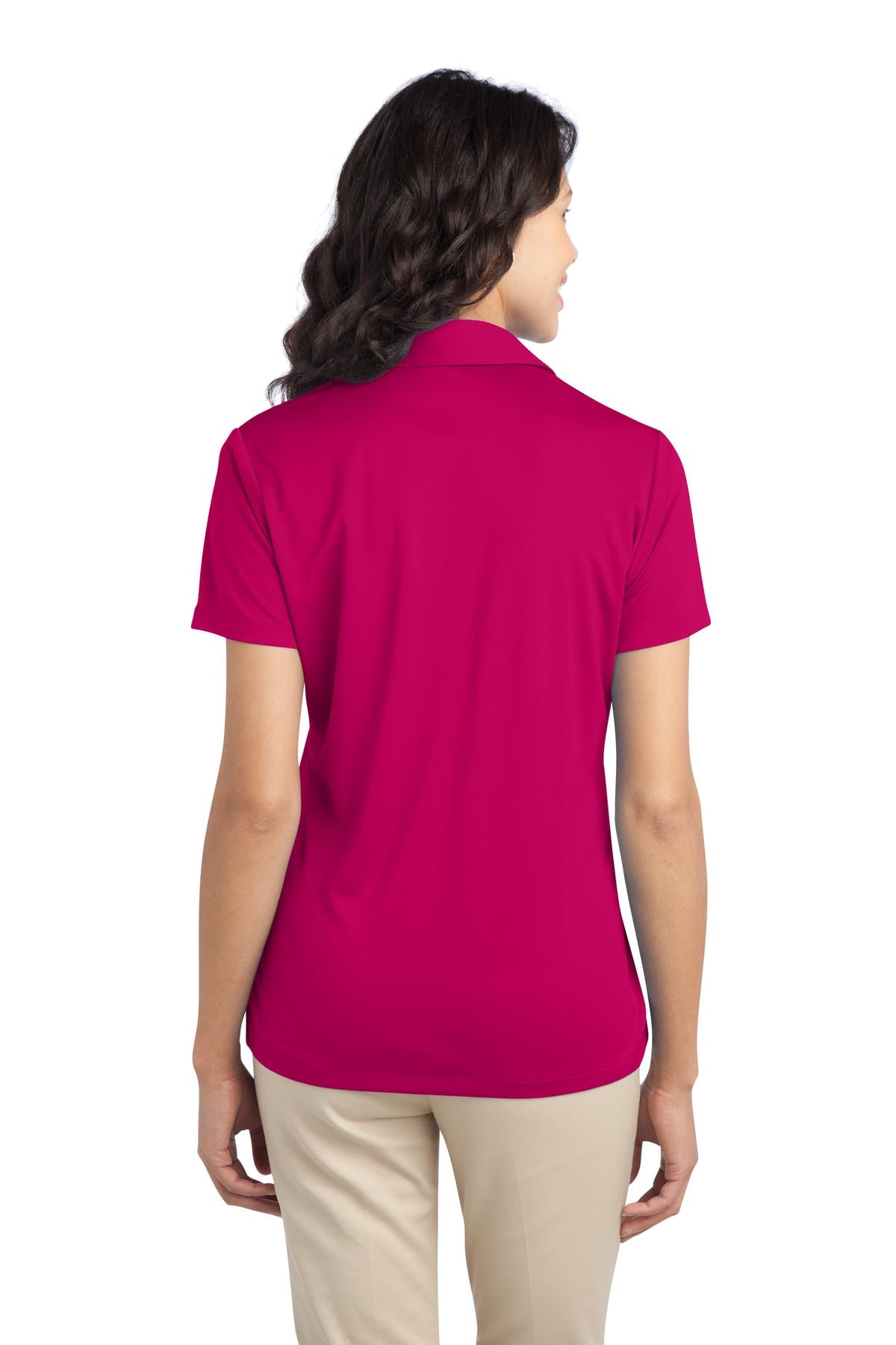 Women's Silk Touch Performance Polo - Pink Raspberry