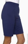 Unisex Longer-Length Jersey Short - Navy