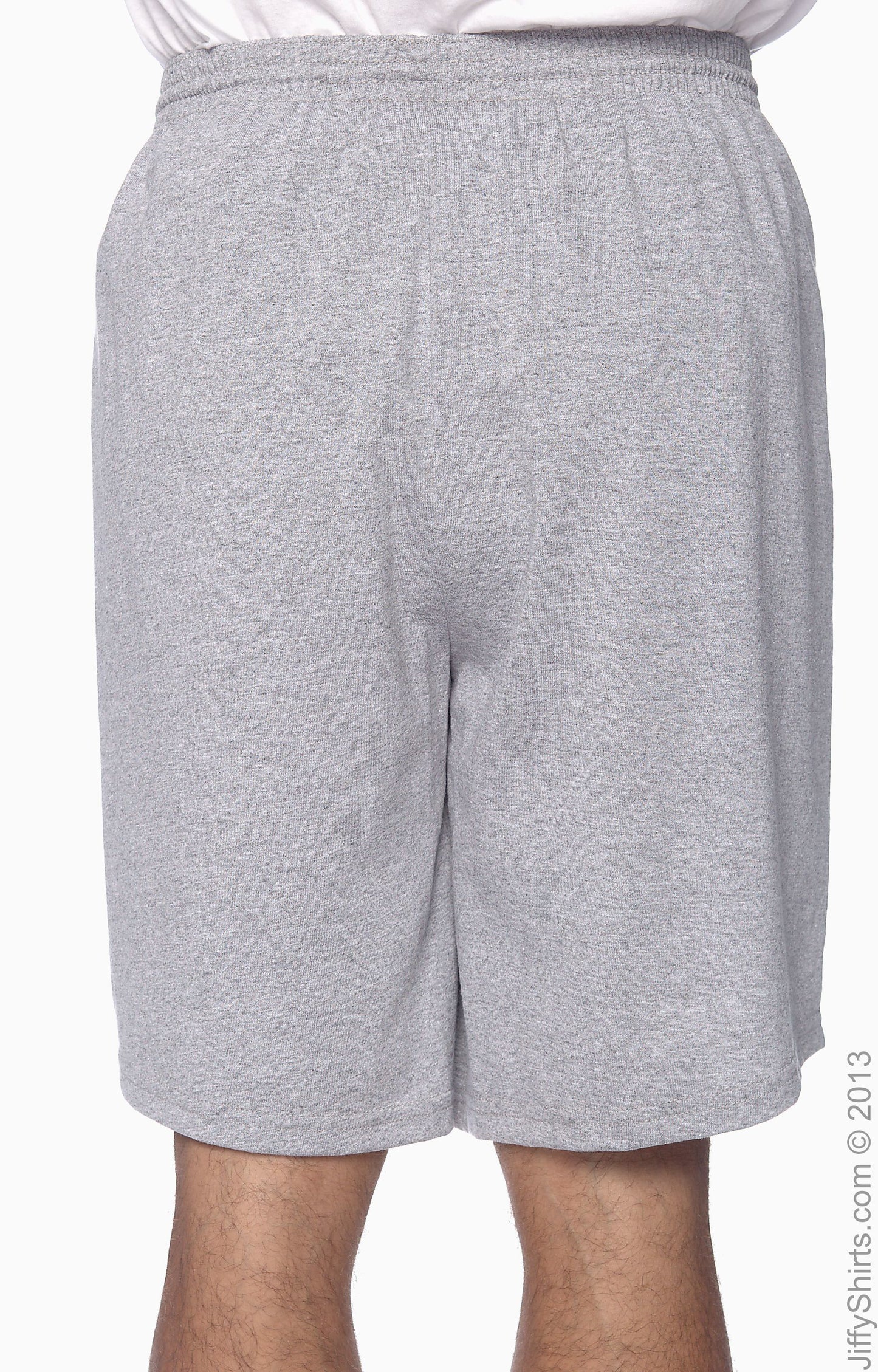 Unisex Longer-Length Jersey Short - Athletic Heather