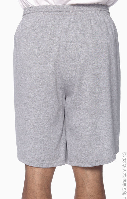 Unisex Longer-Length Jersey Short - Athletic Heather