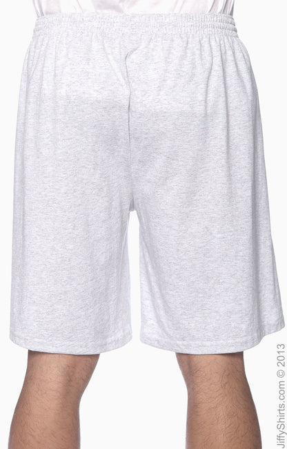 Unisex Longer-Length Jersey Short - Ash