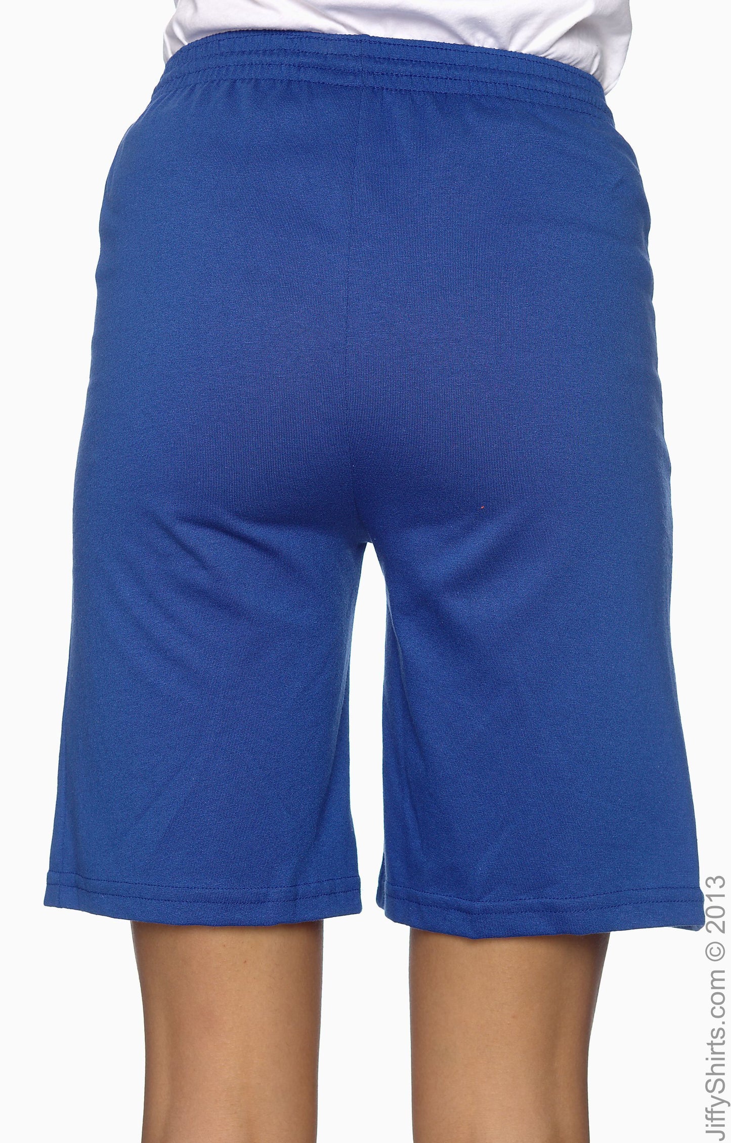 Unisex Longer-Length Jersey Short - Royal