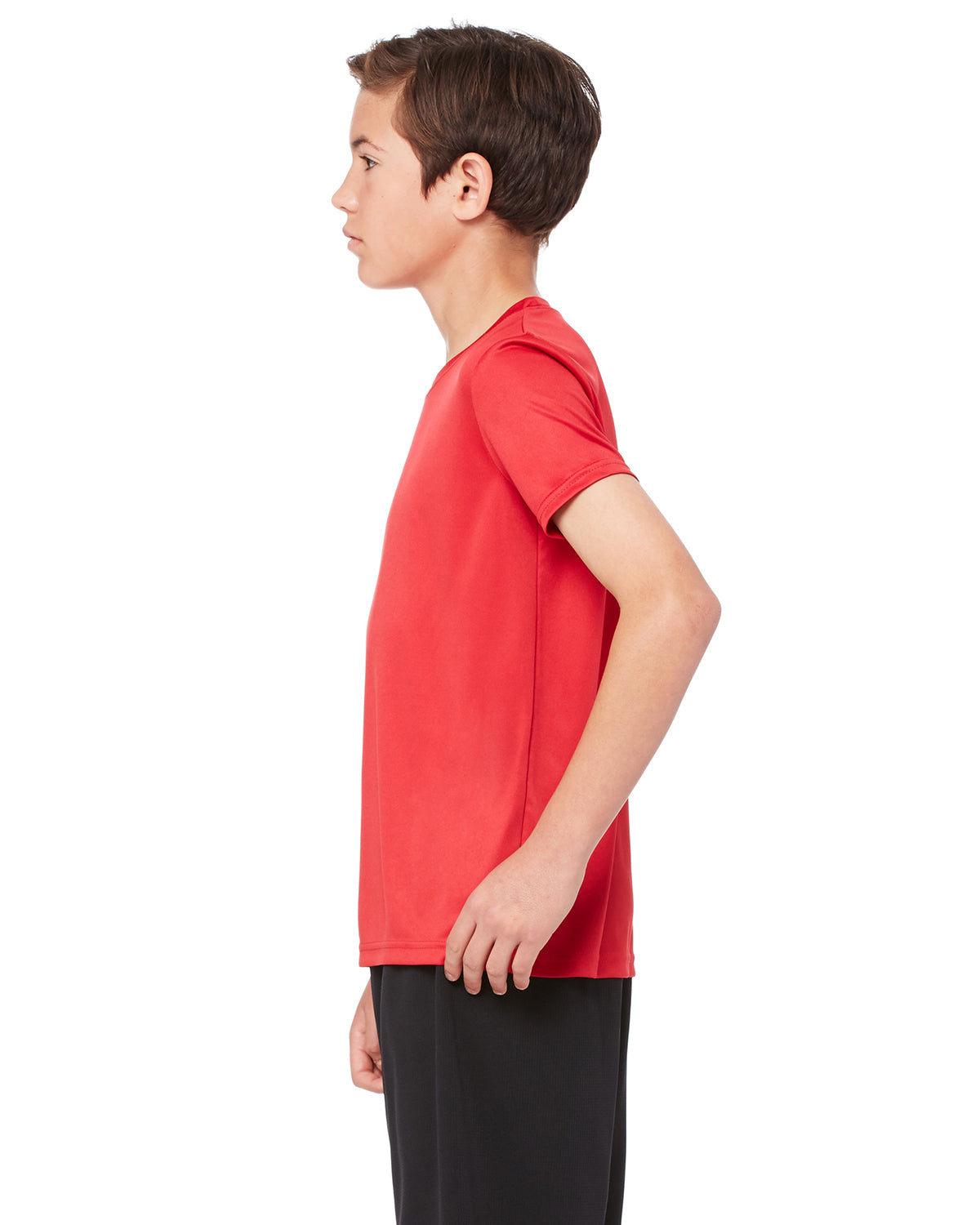 Youth Performance Short-Sleeve T-Shirt - Sport Red