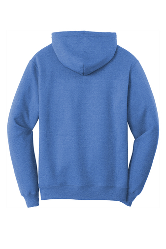 Unisex Core Fleece Pullover Hoodie - Heather Royal