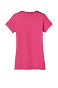 Women's Perfect Weight V-Neck Tee - Dark Fuchsia