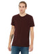 Bella + Canvas 3001CVC - Unisex Heather CVC T-Shirt - Heather Cardinal