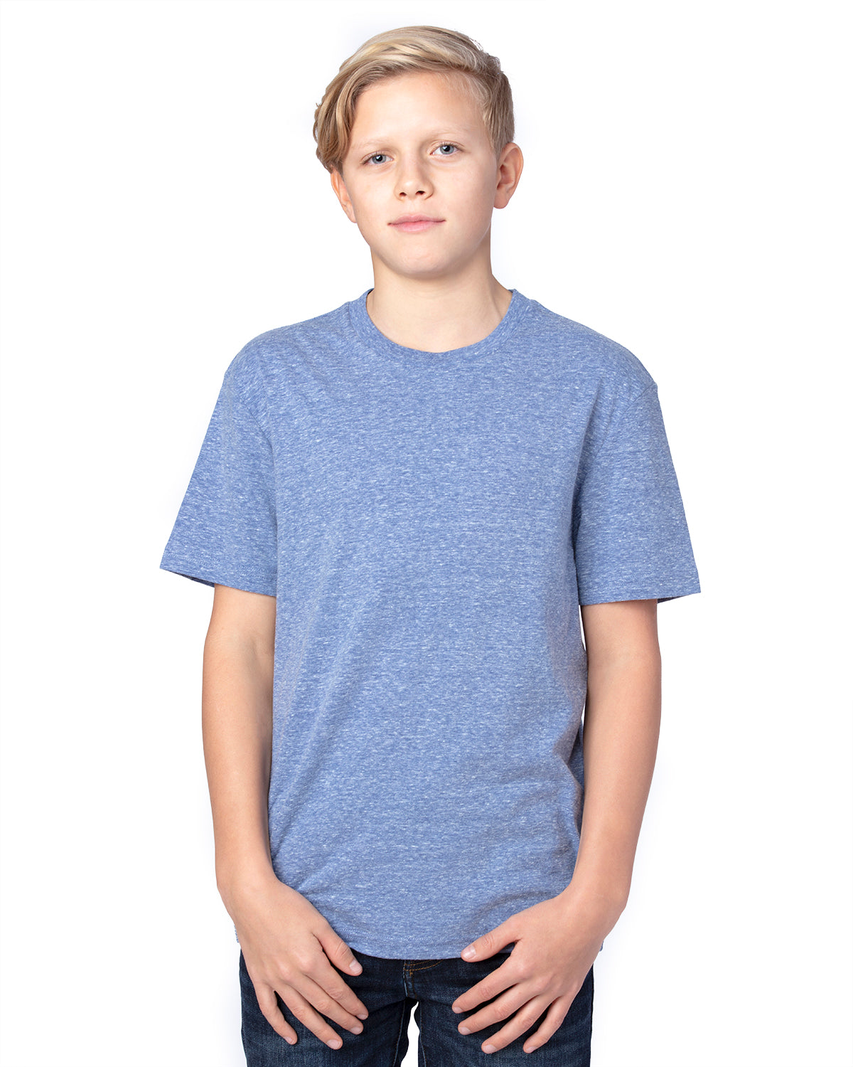 Youth Triblend T-Shirt - Navy Triblend