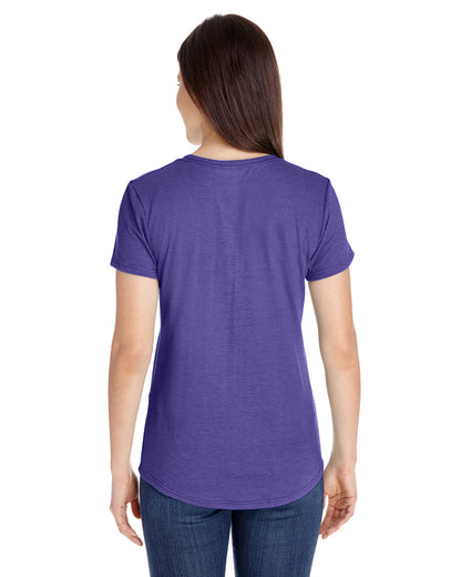 Women's Triblend T-Shirt - Heather Purple