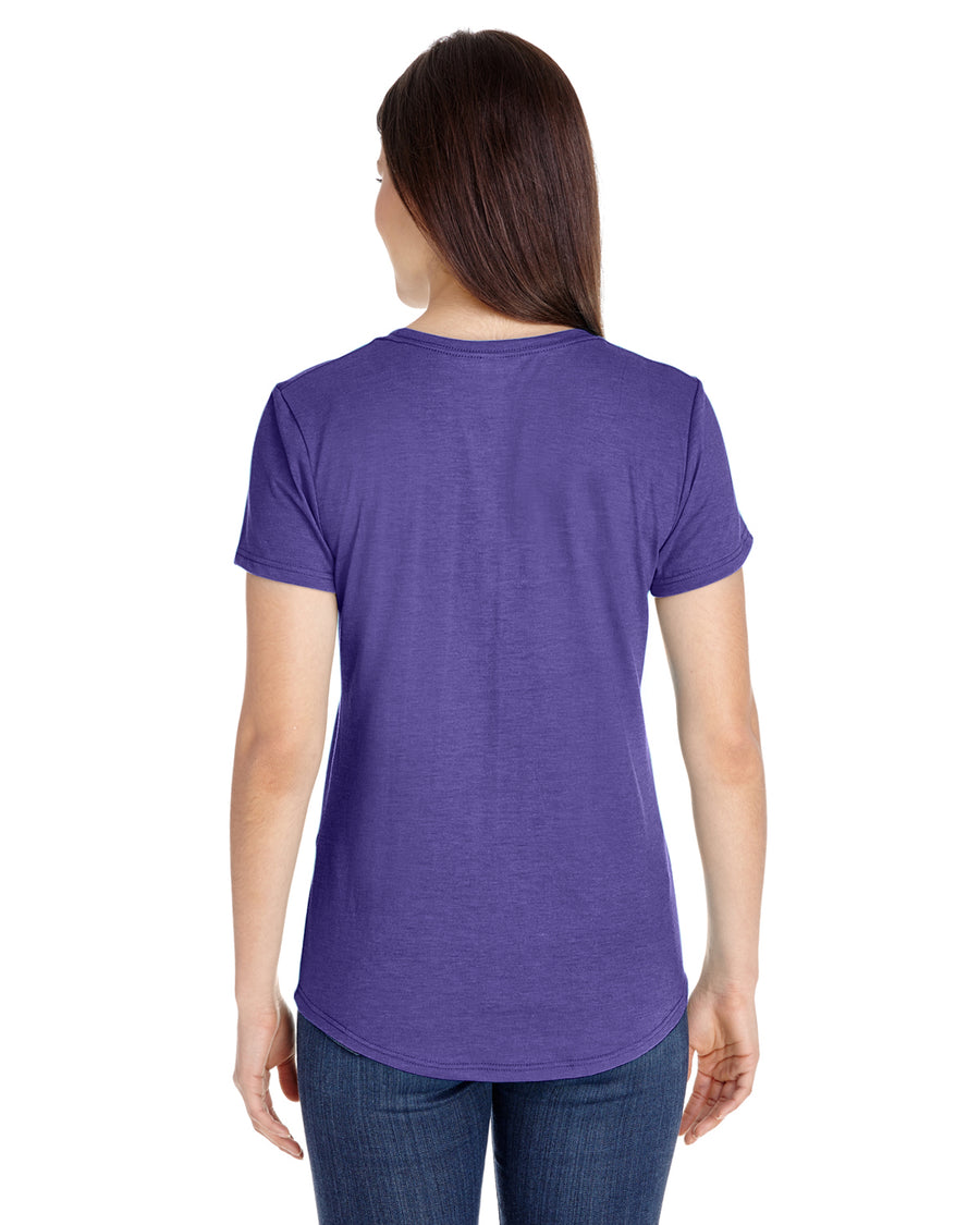 Women's Triblend T-Shirt - Heather Purple