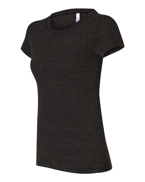 BELLA + CANVAS 8413 Charcoal Black Triblend — side