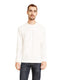 Next Level 6411 - Unisex Sueded Long-Sleeve Crew - White
