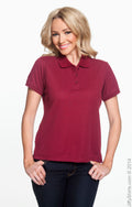 Women's Blend-Tek™ Polo - Wine