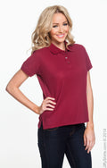 Women's Blend-Tek™ Polo - Wine
