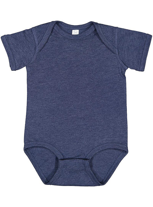 Infant Fine Jersey Bodysuit - Vintage True Navy