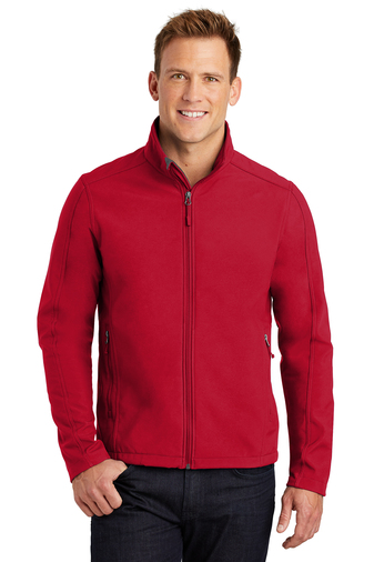 Unisex Core Soft Shell Jacket - Rich Red