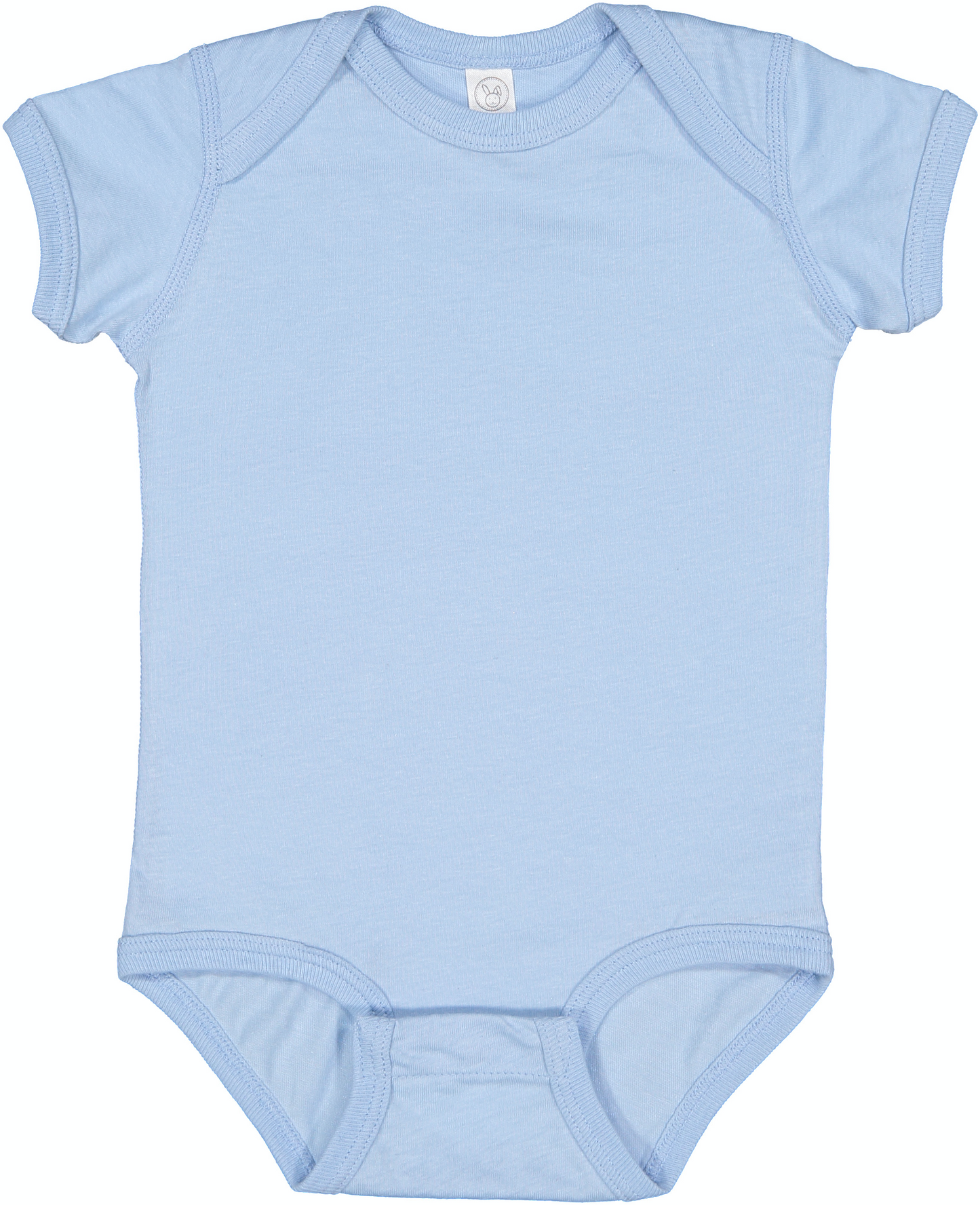 Infant Fine Jersey Bodysuit - Light Blue