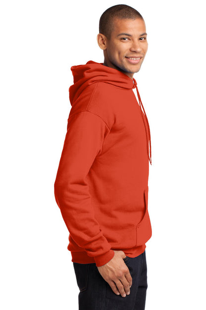 Unisex Core Fleece Pullover Hoodie - Orange