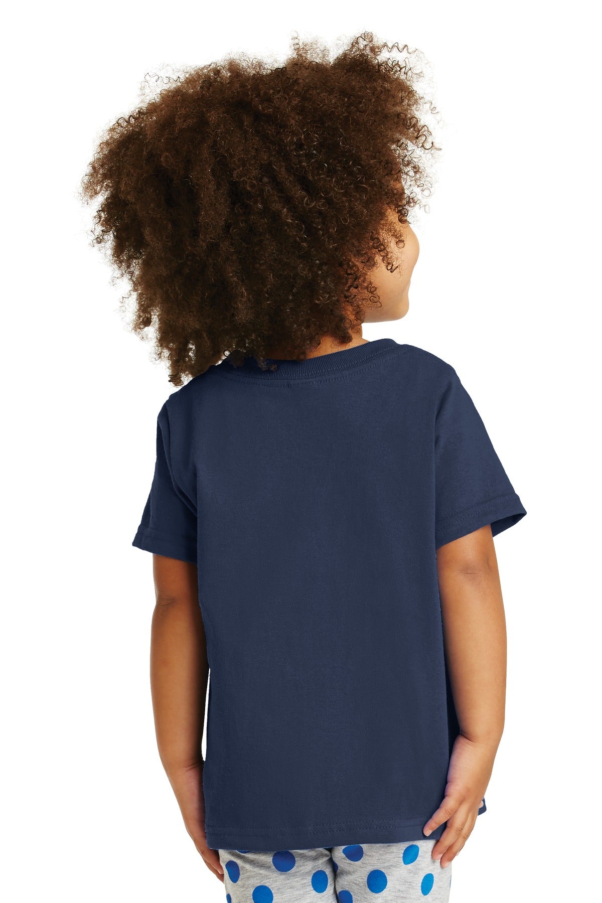 Toddler Core Cotton Tee - Navy
