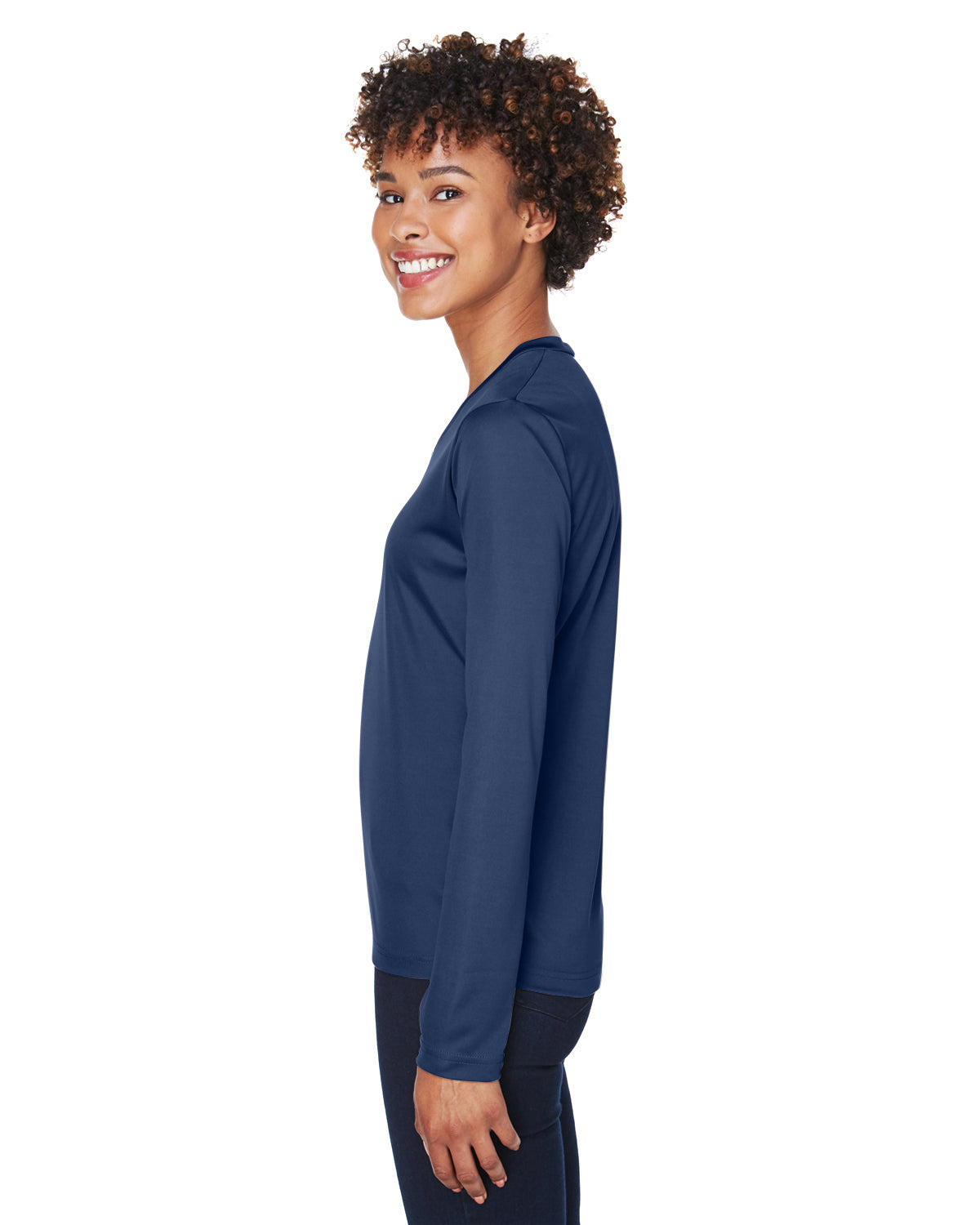 Women's Zone Performance Long-Sleeve T-Shirt - Sport Dark Navy